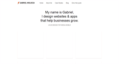 Desktop Screenshot of gabimolocea.com